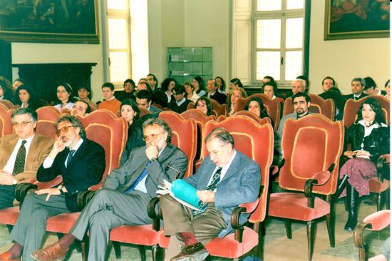 Consegna dei diplomi di Master anno 2000